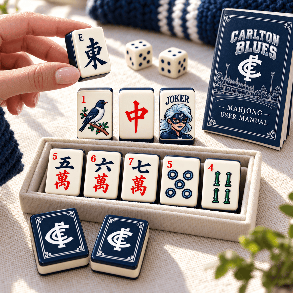 Premium CTB Mahjong Tiles Set TTMH
