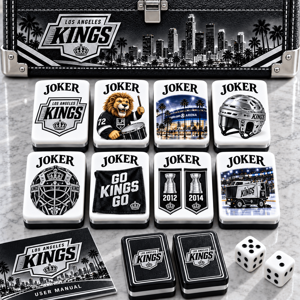 Premium LAK Mahjong Tiles Set PVNA