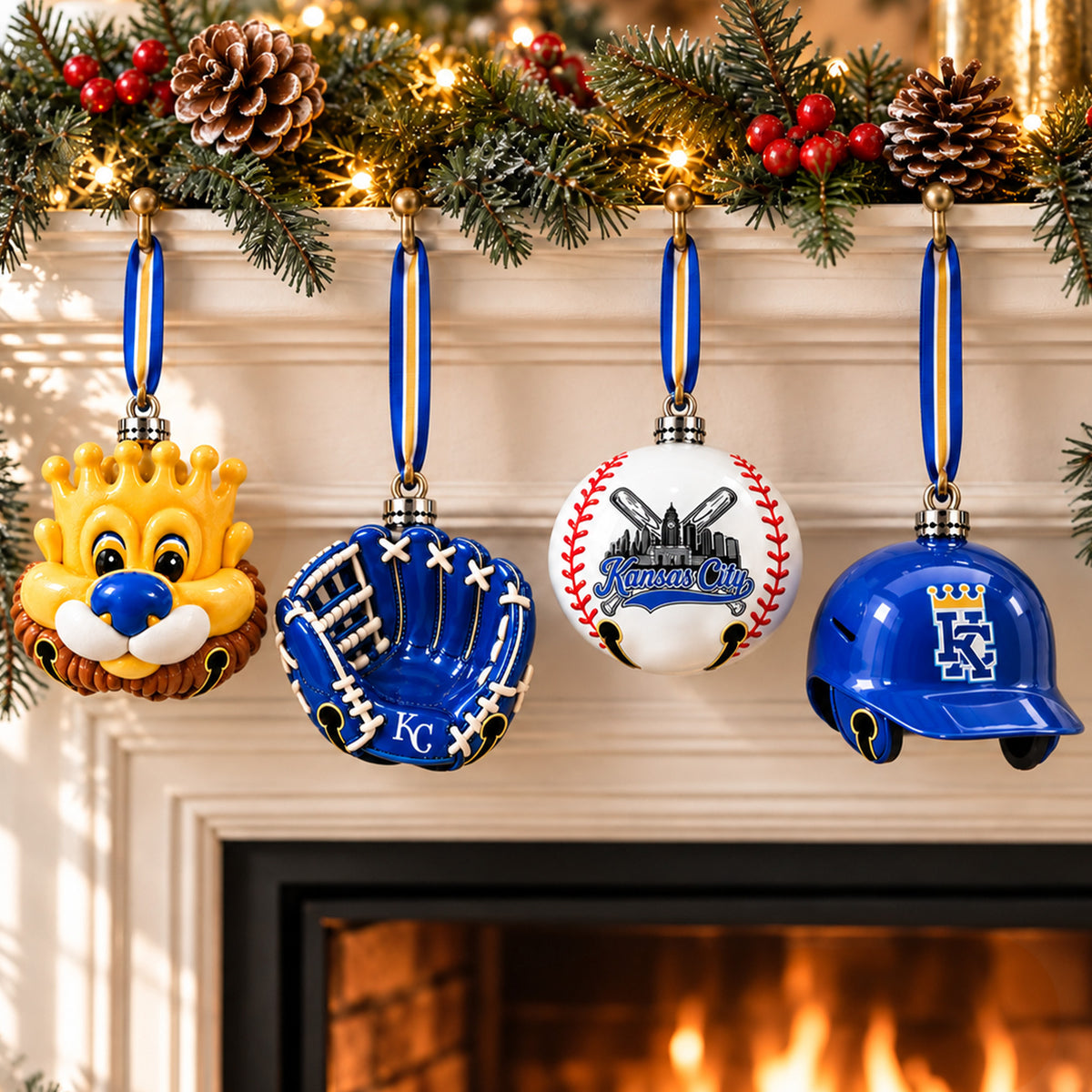 Premium KCR Christmas Bell Ornament PVNA