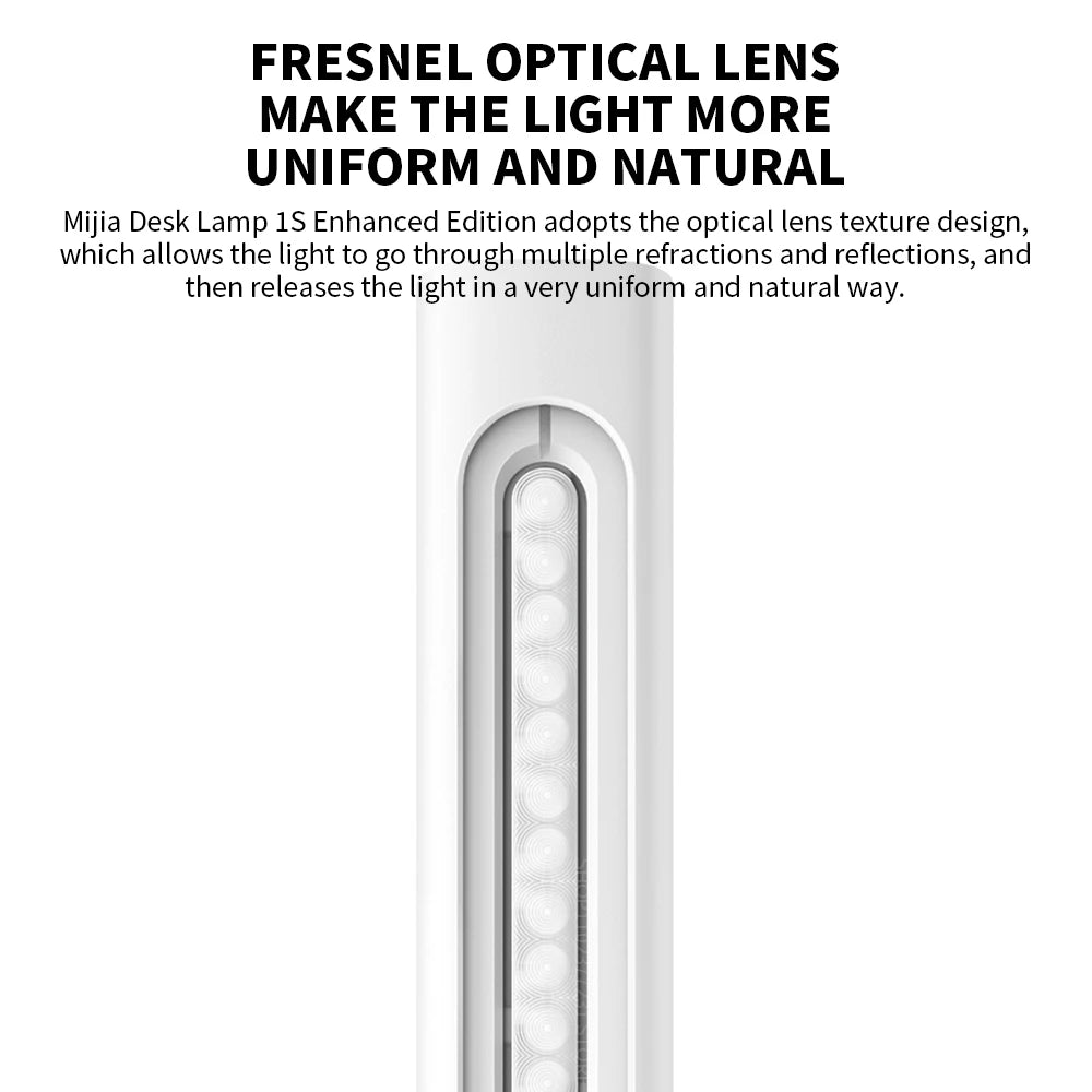 NEW MIJIA Table Lamp 1S Enhanced Version Ra95 High Color Rendering Index Support Voice Control Eye Protection Fold Desk Light