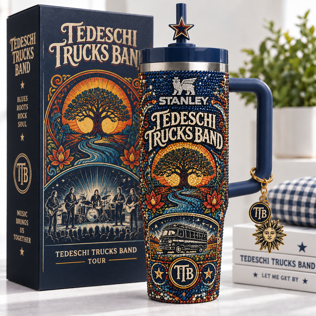 Tedeschi Trucks Band 40oz Tumbler With Handle TTNL