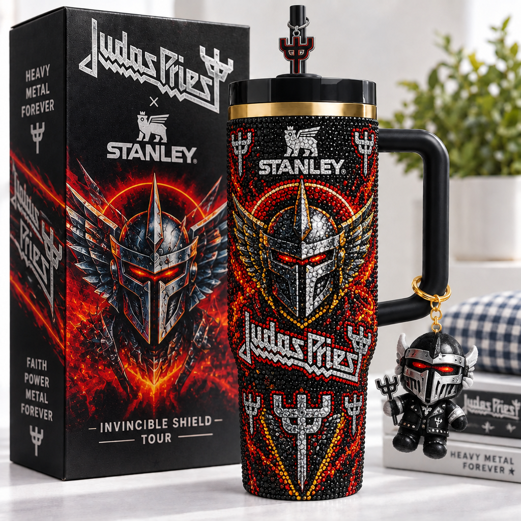 Judas Priest 40oz Tumbler With Handle TTNL